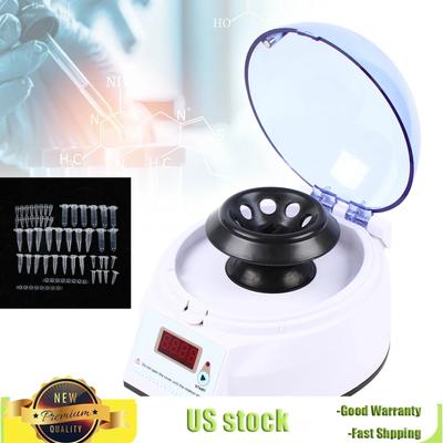 Desktop Digital Low-speed Mini Centrifuge,4000rpm Experimental Teaching Equipment W/ Overload Protection Function For Laboratory