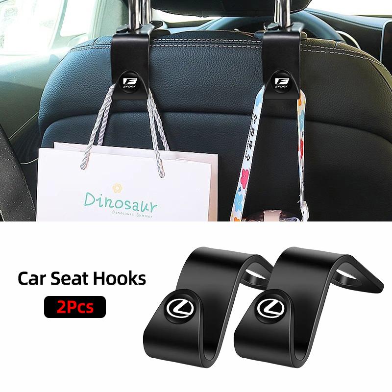 2 Stück ABS Auto Styling Sitzrücken Haken Zubehör Für Lexus F SPORT ES RX NX LS UX LM LX GX LC RZ IS CT GS RC HS SC TX LBX IS300