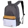 Nike Heritage Polyester Backpack Regular Unisex Lightning Gray & Light Purple Lightweight Casual BA4990-082