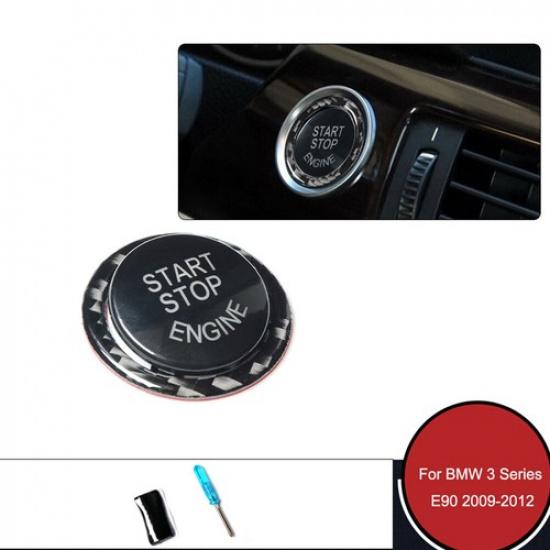 For BMW E90 E92 E93 2009-2012 Engine Start Push Button Replace Cover With Ring