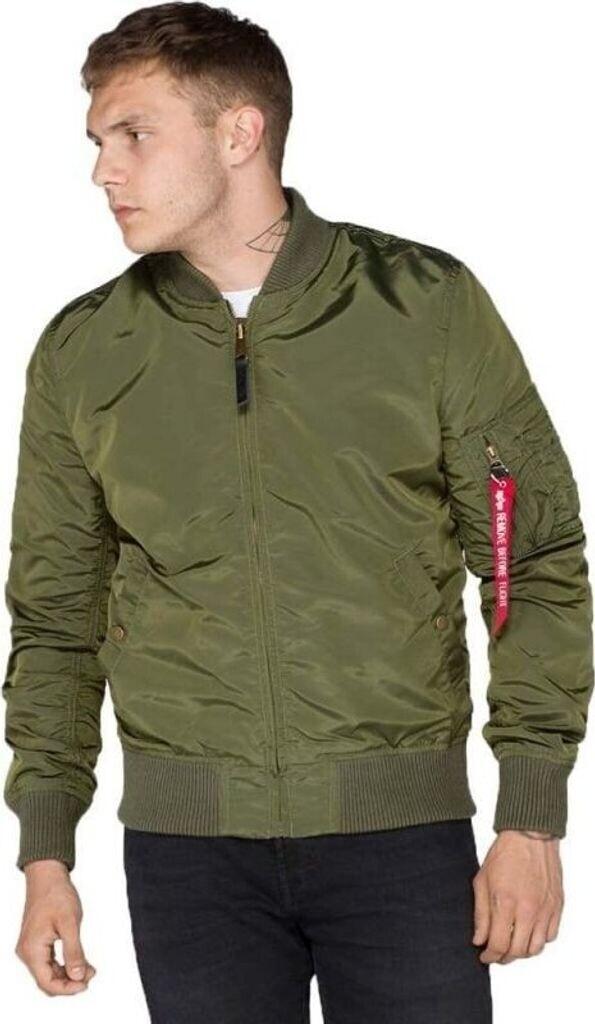 Демисезонная куртка Alpha Industries MA-1 TT Man (191103) dark green