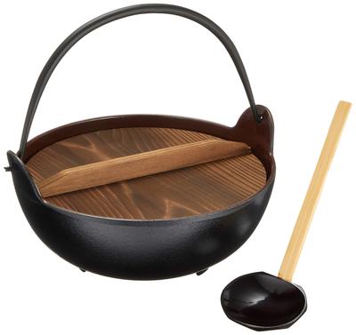 Chubu Tokiwa Yamaga Pot 21cm Tea Enamel Made In Japan QYM02021 (with Ladle) (inner Finish)