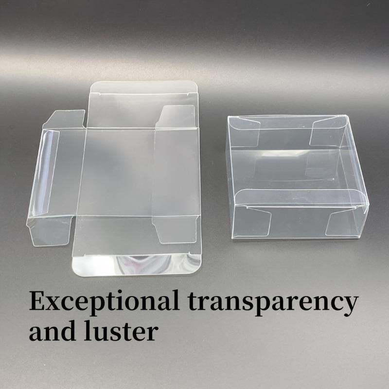 36pcs High-Transparency PET Gift Boxes Durable Easy Assembly for Displaying Gifts & Craft Supplies Visibility Gift Packaging Box