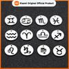 Skyrim Zodiac Floating Charm for Jewelry Making Stainless Steel Aries Pisces Gemini Aquarius Cancer Twelve Constellation Pendant