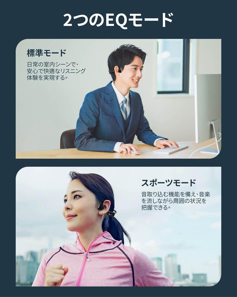 Kaibo Flow 2024 New Wireless Bone Conduction Bluetooth IP67 Fast ENC 10 Hours with Mic Earphones, Open-Ear Headphones, 5.2, Waterproof, Type-C