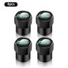 4Pcs Metal Car Wheel Tire Air Valve Caps Stem Covers For Land Rover Range Rover Evoque 3 4 Defender Discovery Freelander BQ8