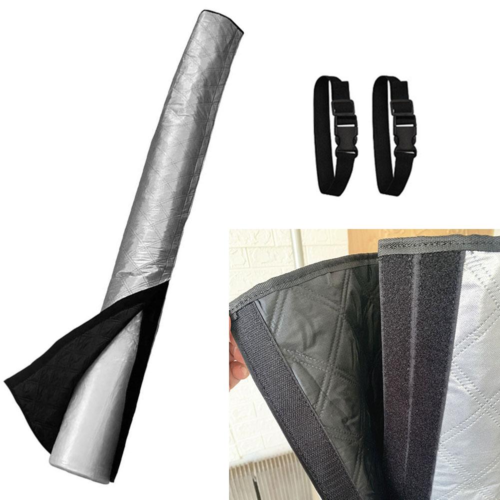 Air Conditioner Hose Insulation Sleeve for Exhaust Duct Protection with 2 Straps for Optimal Temperature Maintenance