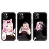 Kaguya Sama Love Is War Anime Phone Case For iPhone 11 12 13 14 Pro Max 7 8 Plus SE  X XR XS Luxury Shell Fujiwara Soft Cover