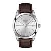 Tissot Gentleman Watch, Silver Dial, Leather Strap, T1274101603101, Officially Imported