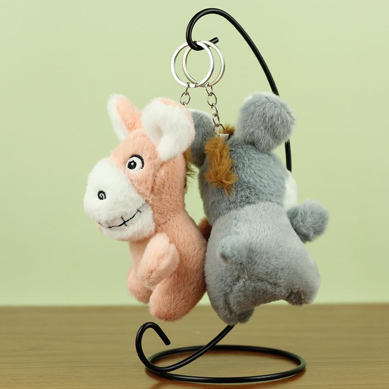Plush Donkey Irresistible Keychain Cuddly Bag Accessory Perfect For Childrens Gifts