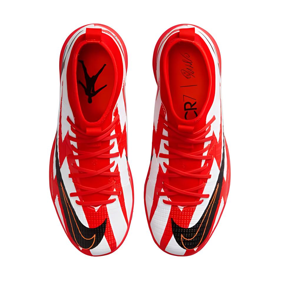 New Nike Mercurial Superfly 8 Academy CR7 IC Chile Red GS DB2676-600