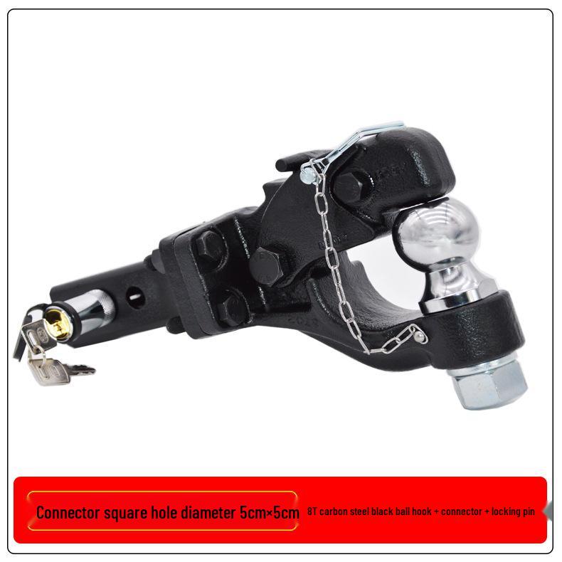 2024 BJ40 Trailer Hitch: Forged Tow Hook with Solid Ball Head