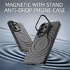 Magsafe Magnetic Phone Case For Samsung S25 Ultra S25 Edge S25 Plus Invisible Lens Stand Round Water Ripple Soft Silicone Cover
