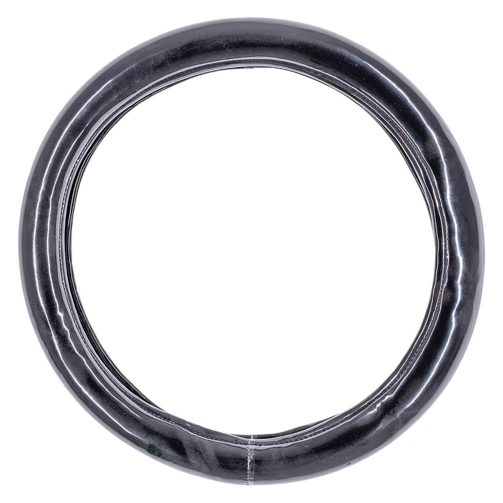 Miyabi Truck Truck Truck Kinkazan Extra Thick Steering Wheel Cosmos L (MIYABI) Supplies, Parts, Interior, Cover, Black, (41.5-42.5cm) HC-CO-LBK