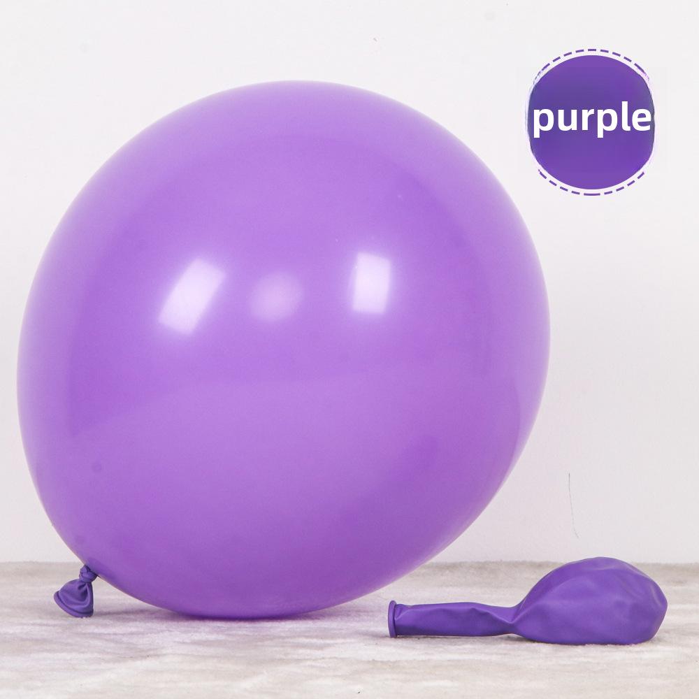 12-Inch Round Matte Latex Balloons for Party Decoration