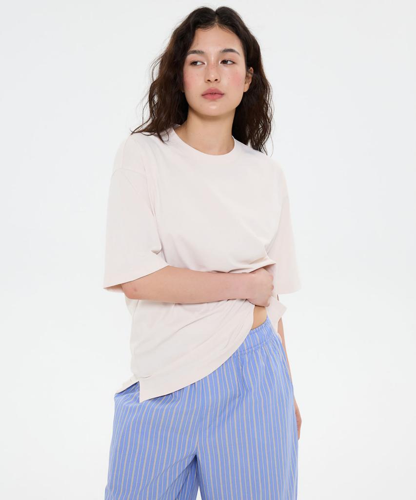 Jinokio (Uni) All Day Air Sorona T-Shirt (Beige)