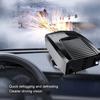 12V/24V Car Heater Car Windshield Fast Heating Defrost Defogger Portable Rotation Electric Heating Fan Dryer