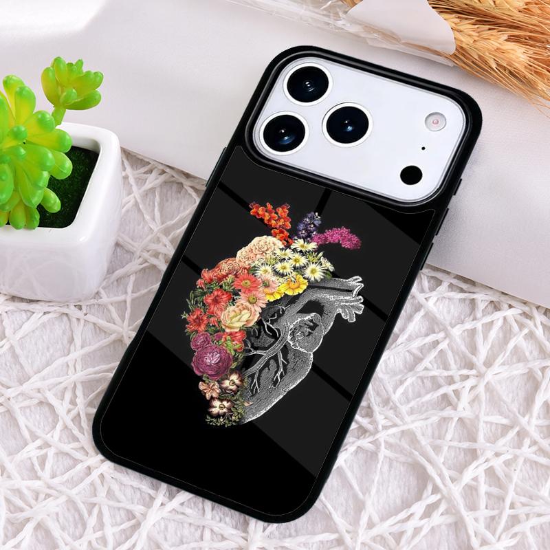 Heart Art Phone Case for iPhone 17 Air 16 15 11 12 14 13 Pro Max Shockproof Cover