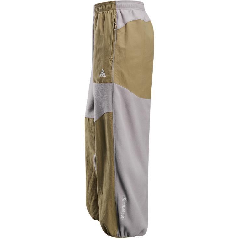 Nike ACG Wolf Tree Outdoor Brand Logo Fleece Lined Soft And Comfortable Fashion Retro Sports Color Block Casual Pants HJ2865-009