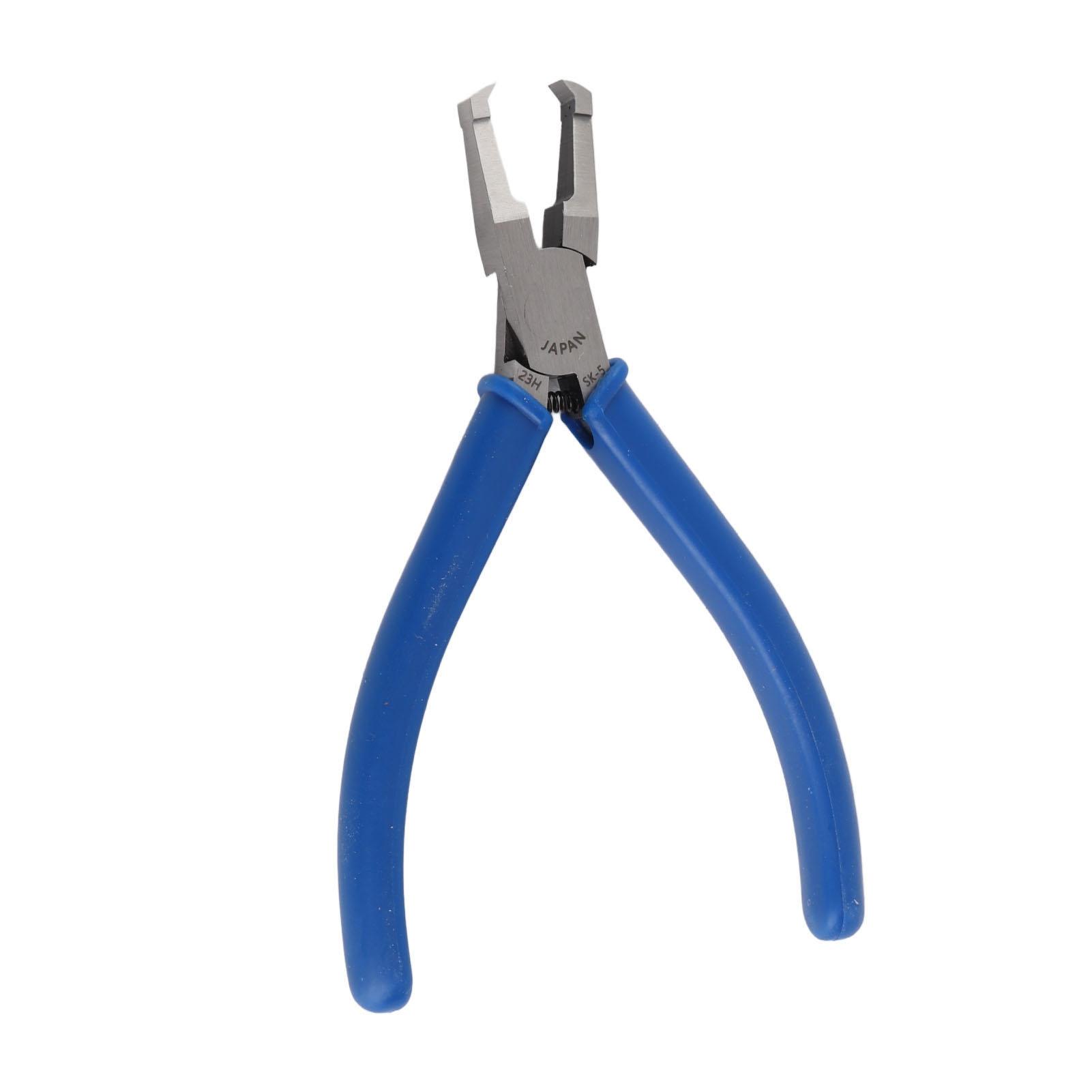 

Micro Nipper 4.5in Return Spring Automatic Opening Top Cutting Pliers Ergonomic End Nipper for