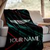 Custom Name Aston Car Throw Blanket - Perfect for Couch, Bed, Office, and outdoor Travel - Ideal Gift for Christmas & Holidays