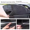 Car Window Mosquito Net Sunshade: Breathable, Mosquito-Proof, Heat Insulation, Privacy Blackout, Universal Fit.