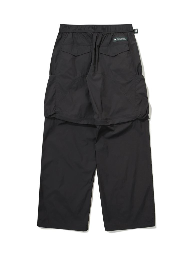 BBC EARTH Utility Convertible Pants_Charcoal