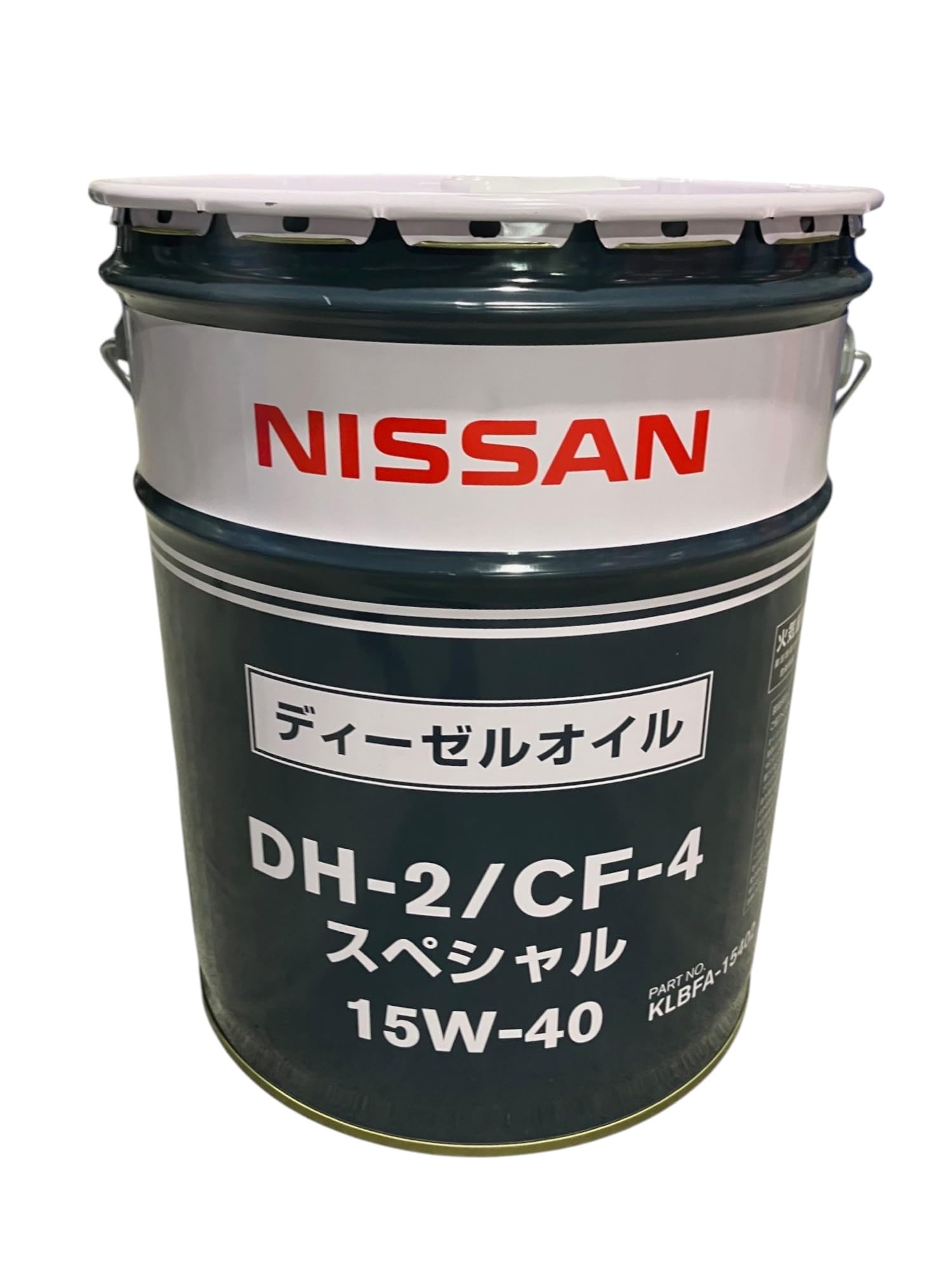 

Genuine NISSAN Diesel Engine Oil DH2/CF-4 Special 15W-40 20LKLBFA-15402