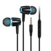 Universal Normal/Luminous Wire Heavy Bass In-ear 3.5mm Earphones with Microphone