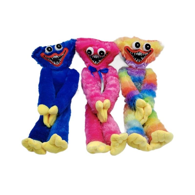 Regenbogen Flauschiges Monster Plüschtier Lange Arme Beine Weiches Kuschelkissen Niedlicher Cartoon Haus Sofa Dekor Geburtstagsgeschenk