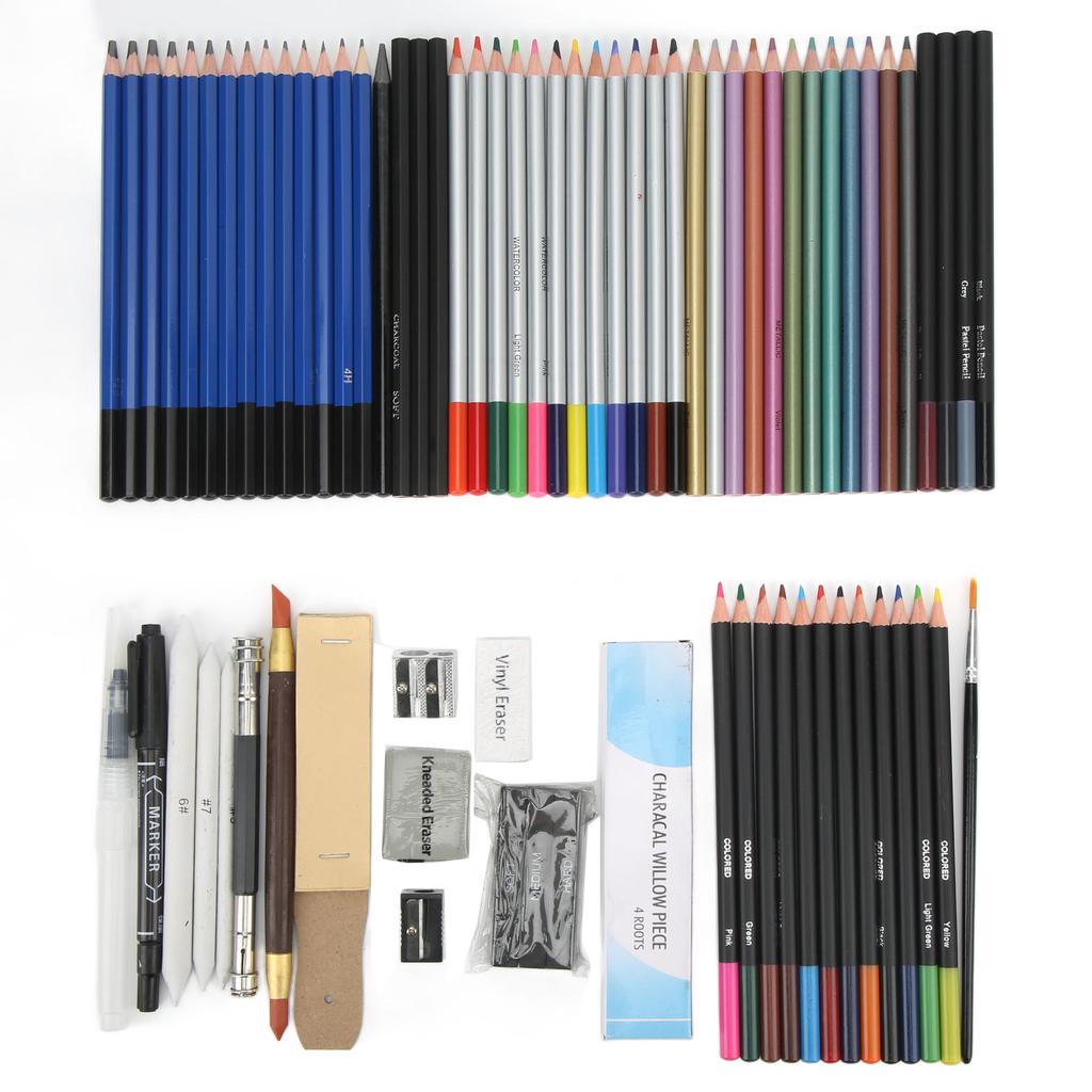 Sketch Pencil Drawing Set with Sketching Tool Professional Painting Art Supplies