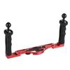 Dual Handle Camera Diving Rig Handheld Underwater Tray Stabilizer Adjustable Camera Diving Housing B