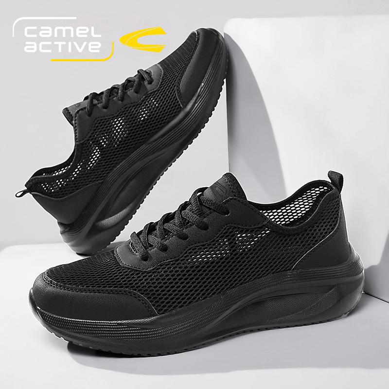 Men's Running Shoes Summer New Outdoor Breathable, Anti Slip, Wear Resistant Soft Bottom Casual Sports Shoes Casual Versatile