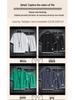 Men's Summer Waffle Short-Sleeve Sports Shirt and Shorts Two-Piece Set