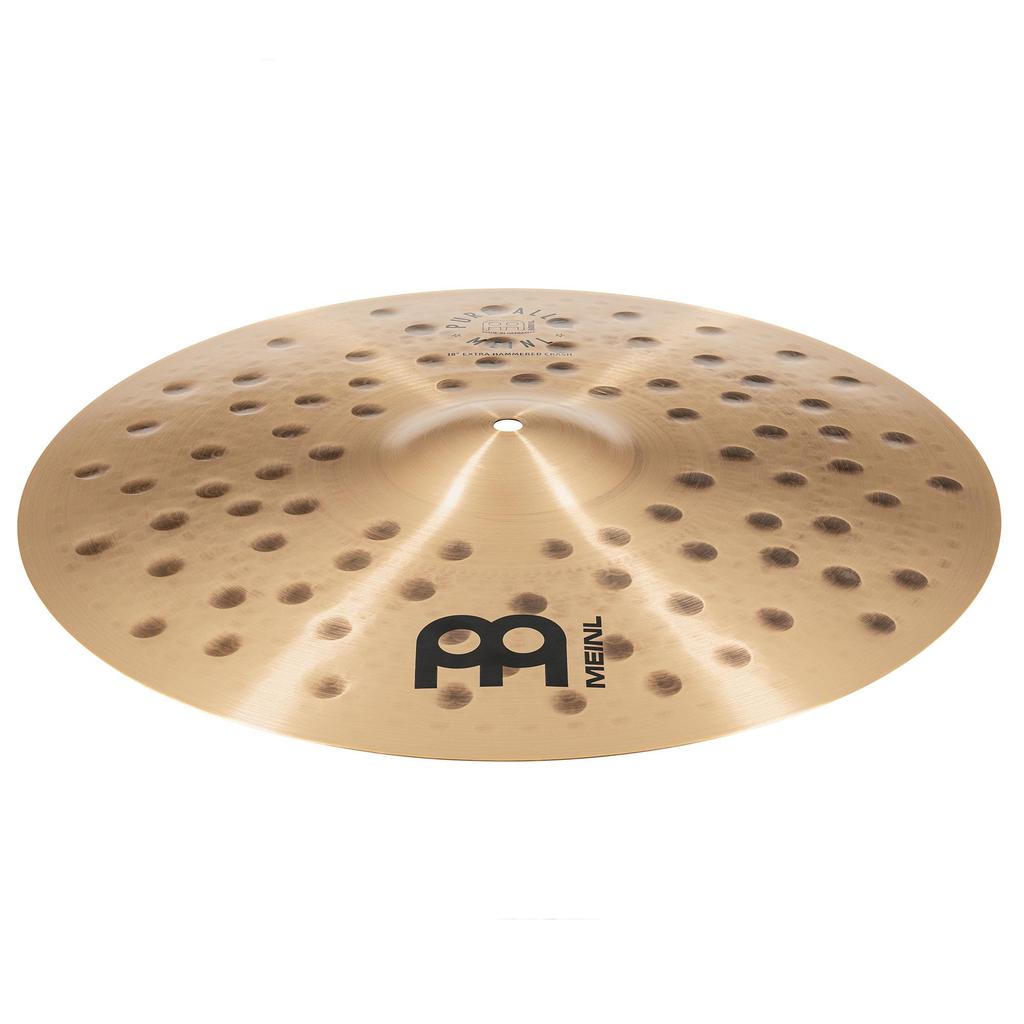 MEINL Cymbals Pure Alloy Series Crash Cymbals Extra Hammered Crash PA18EHC 18" []