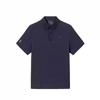 Training Series Solid Color Comfortable Breathable Versatile Short Sleeve Polo Shirt Men Tops Midnight-Blue 952527120-6