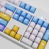 104 Keycaps Translucent Double Shot PBT for Key s Backlit For  MX Switches Mechanical Keyboard Replaceable for