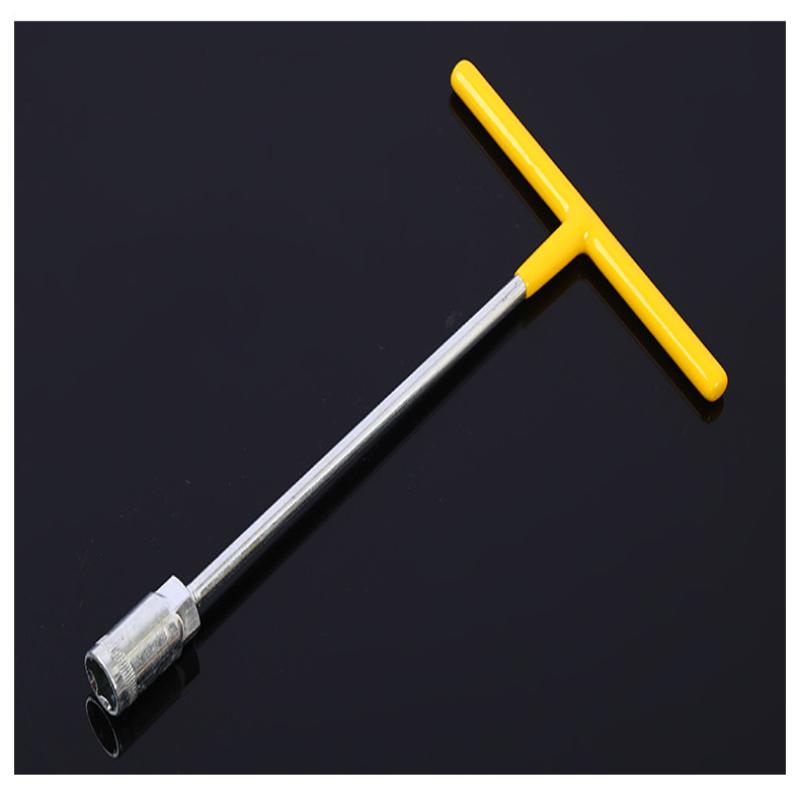 T-Type Socket Wrench Set, T-Shaped Extended Hex Wrench, Rubber-Coated Car And Motorcycle Tire Repair Tools