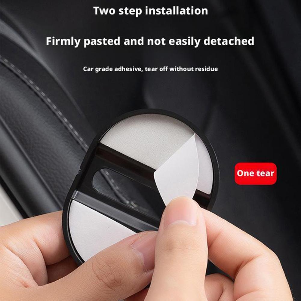 Housse de protection universelle pour serrure de porte de voiture, 4 pièces, accessoires décoratifs auto-adhésifs, manchon antirouille pour serrure 