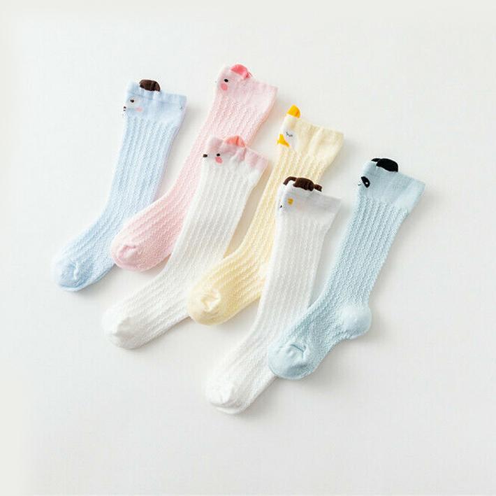 Toddler Baby Girl Stockings Knee High Stockings Cute Bow Thin Stockings