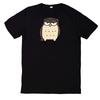 T-Shirt Owl Tawny Night Active Night Owl Motif Cotton