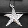 Chunky Pentagram Necklace Jewelry Gift for Women Mens Exaggerate Y2K Star Charm Necklace Clavicle Chain Jewelry Gift