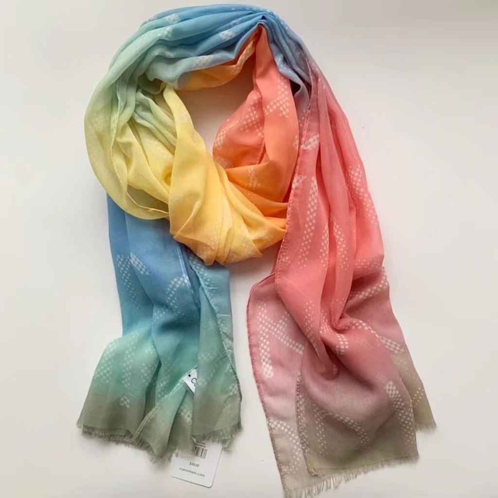 Elegant Floral Jacquard Woven Scarf Shawl for Europe and America