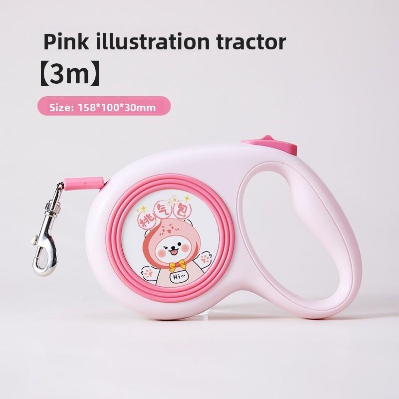 Waterproof Pet Traction Rope With Automatic Scalability For Small And Dog Medium