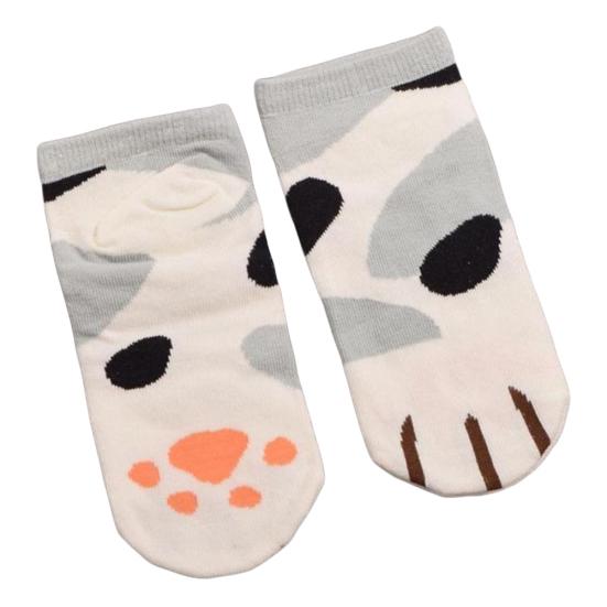 Breathable Cat Claw Short Ankle Socks Cute Cartoon Low Cut Women Boat Socks