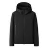 Men's Windproof Hooded Rain Jacket - Easy Care, Wrinkle Resistant, Durable Autumn Sport Outerwear