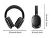 2026 Patchwork Knob Noise Cancelling Bluetooth Over-Ear Headphones - Long Battery Life, Low Latency, Compatible with Mobile Phones