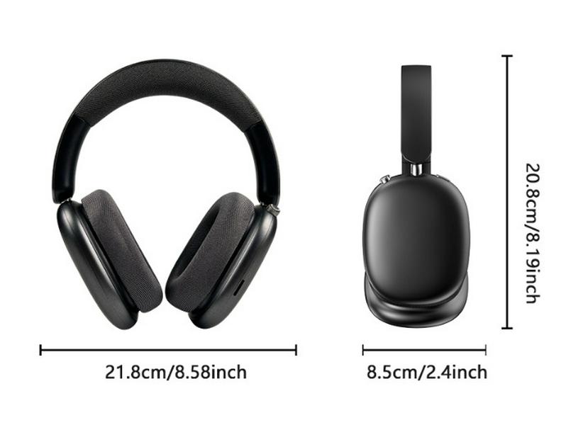 2026 Patchwork Knob Noise Cancelling Bluetooth Over-Ear Headphones - Long Battery Life, Low Latency, Compatible with Mobile Phones