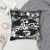 Federe per Cuscini Banda Virtuale Gorillaz Merchandising Stampa Copricuscino Copricuscino da Lancio Decorazione Letto Quadrato Multitaglia
