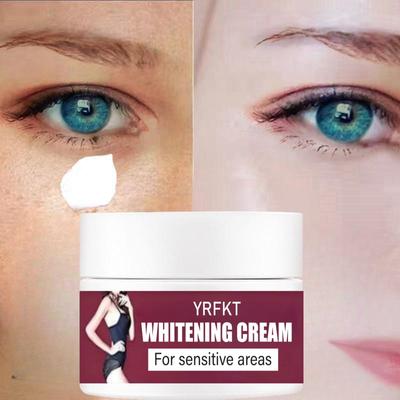 Whitening Facial Body Cream For Dark Skin Bleaching Underarm Legs Knees Sensitive Area Lightening Moisturizing
